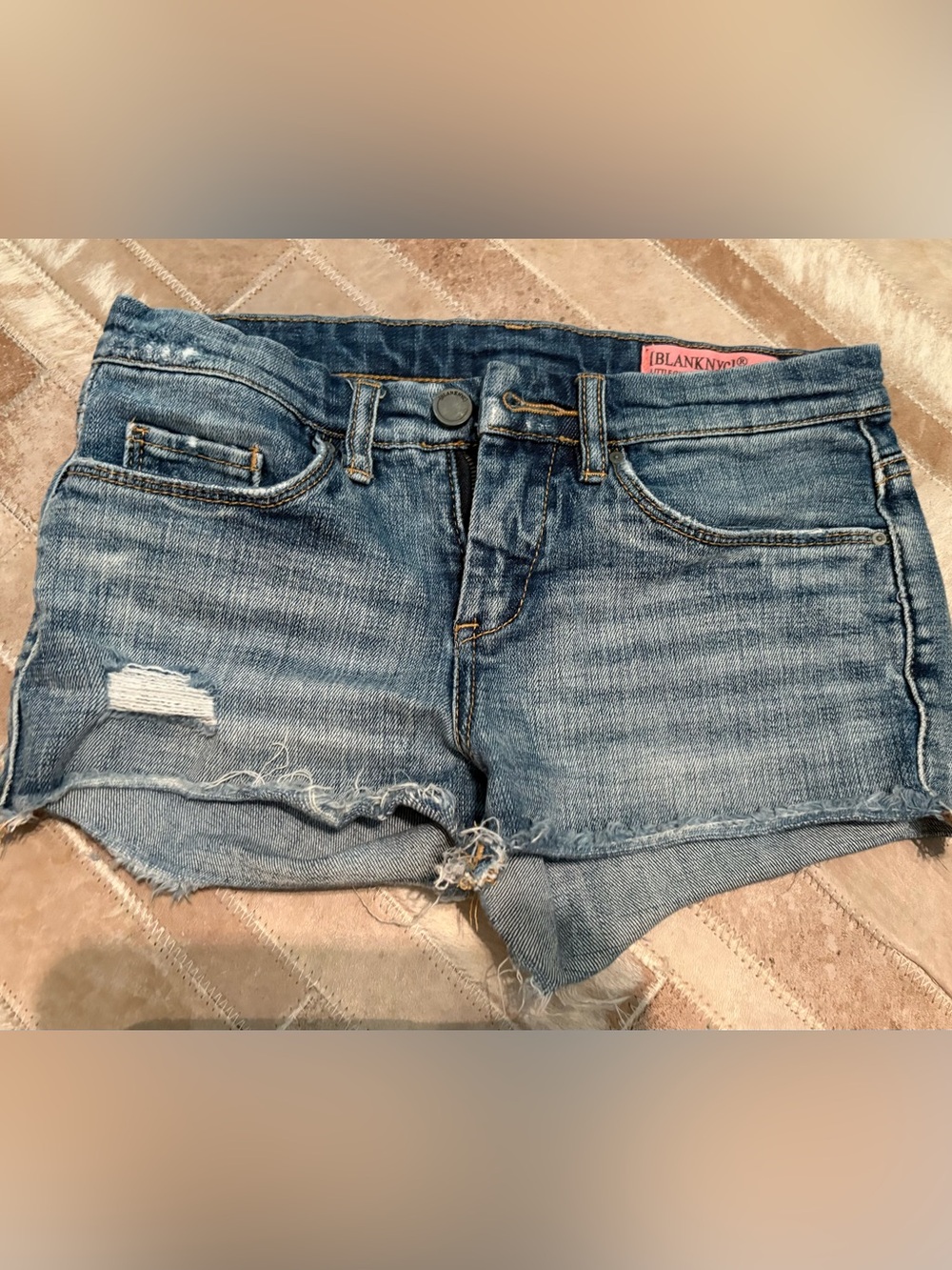 Blank NYC Little Queenie Girls Denim Shorts